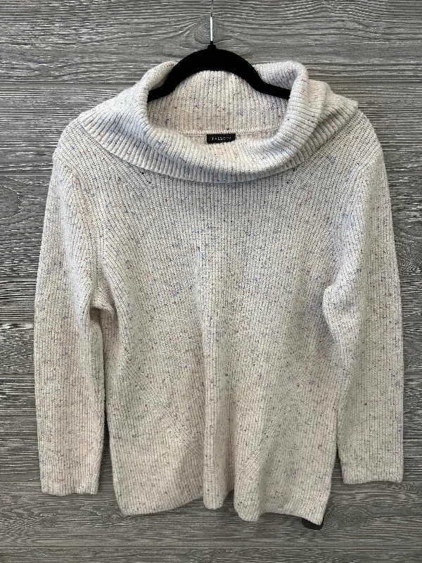 Sweater By Talbots In Cream, Size: L