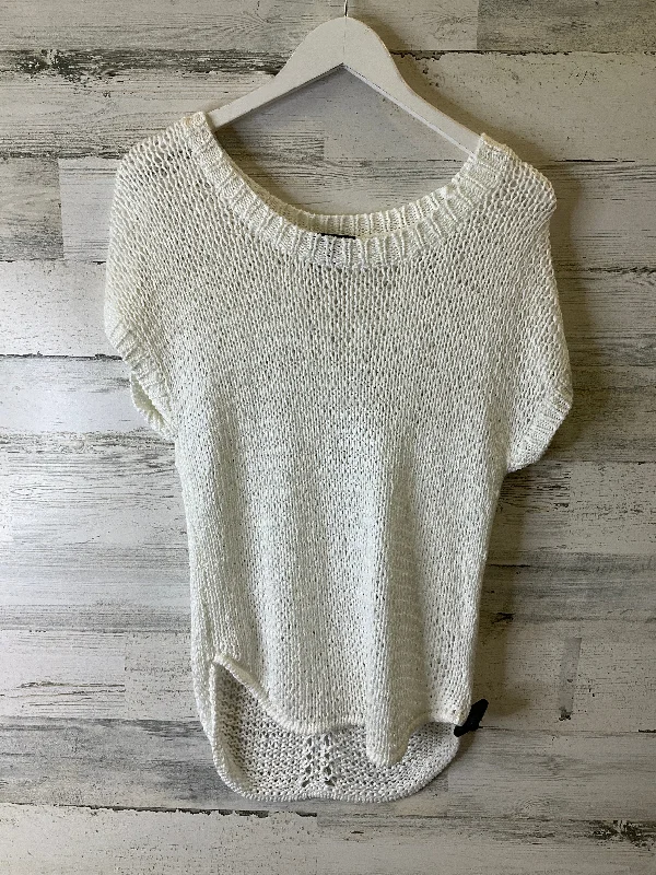 Sweater By Splendid In White, Size: Xs