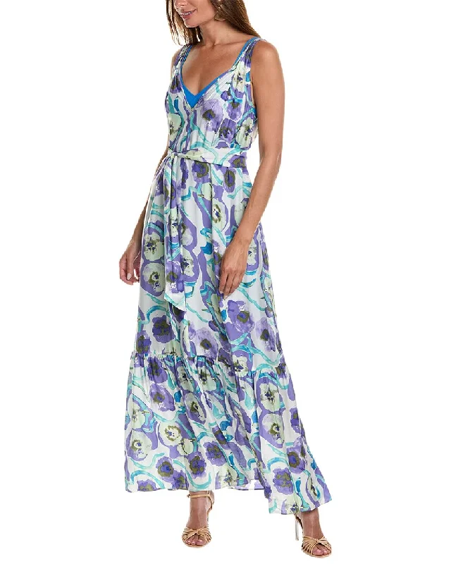 Diane von Furstenberg Jodie Silk-Blend Maxi Dress