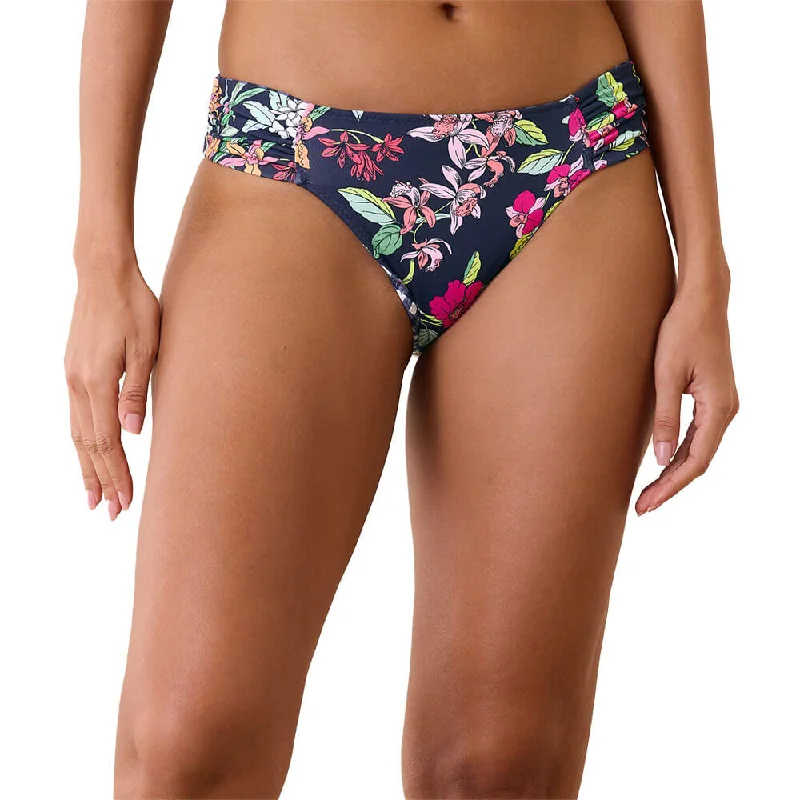 Tommy Bahama Summer Floral Reversible Hipster Bottom - Mare Navy Rev