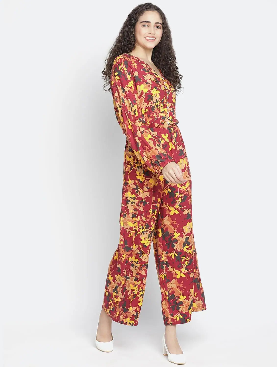 Women Printed Multicolor Jumpsuits & Sets