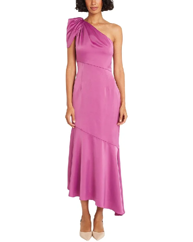 Maggy London Heavy Charmeuse Maxi Dress