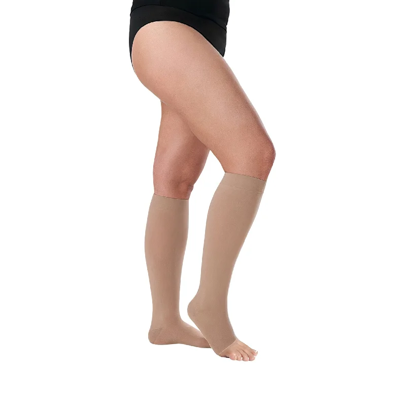 Juzo Dynamic Compression Stockings, 40-50 mmHg, Knee High, Open Toe