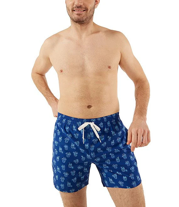 Chubbies 5.5-Inch The Coladas Swim Trunks - Navy