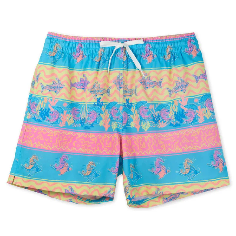 Chubbies 5.5-Inch The Rodeo Stingray Swim Trunks - Bright Blue