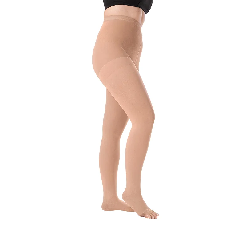 Juzo Dynamic Compression Stockings, 40-50 mmHg, Pantyhose, Open Toe