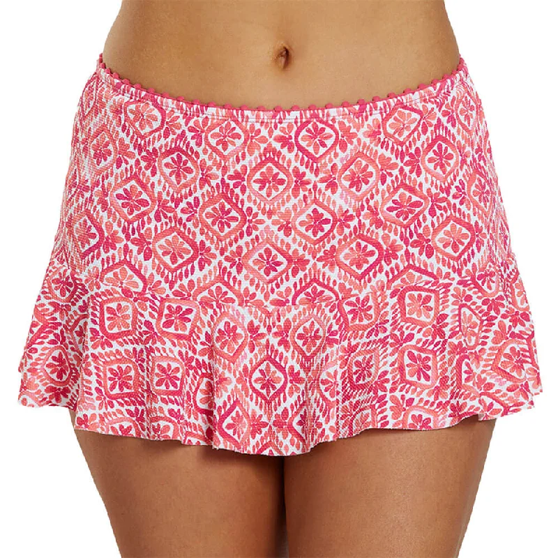 Tommy Bahama Island Cays Shell Skirted Bottom - Passion Pink *