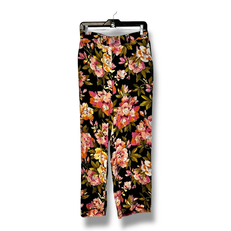 Pants Palazzo By Loft O In Floral, Size: L