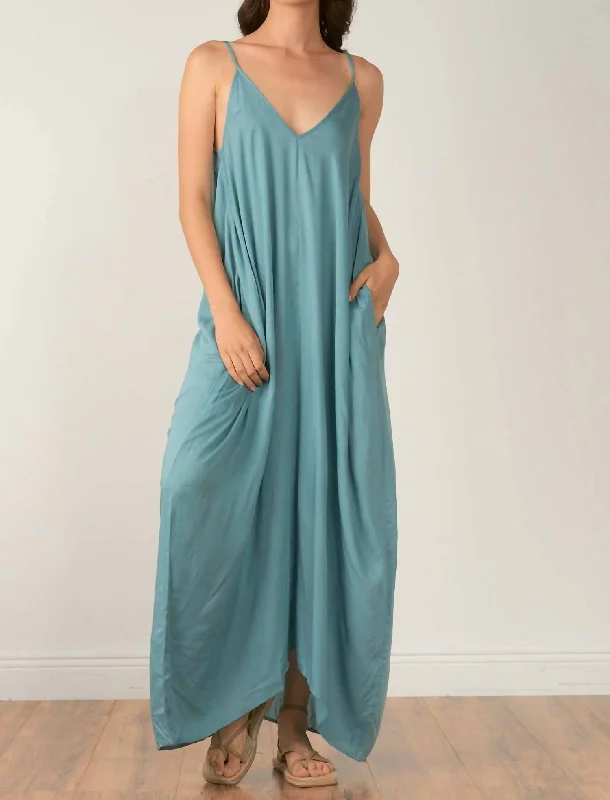 Maxi Dress In Jade