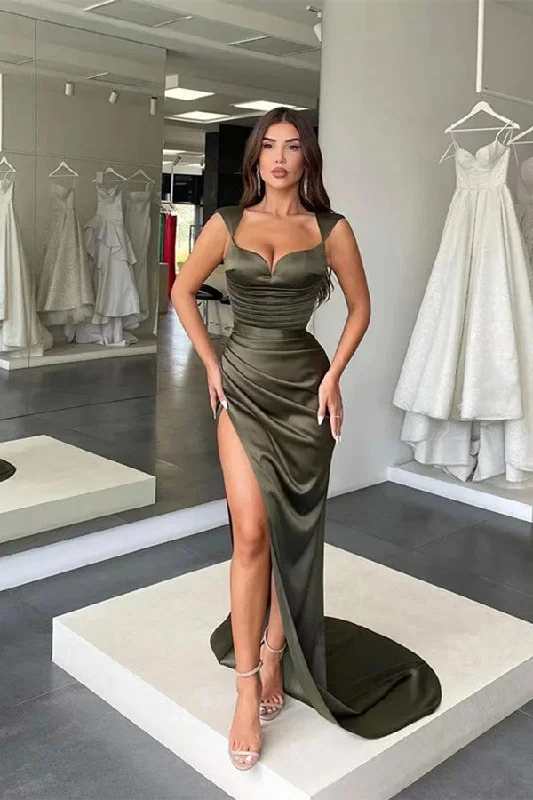 Newest 2024 Long Prom Dresses, Popular Mermaid Evening Party Dresses, Quality Bridesmaid Dresses