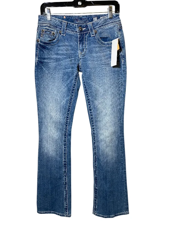 Jeans Boot Cut By Miss Me In Blue, Size: 4