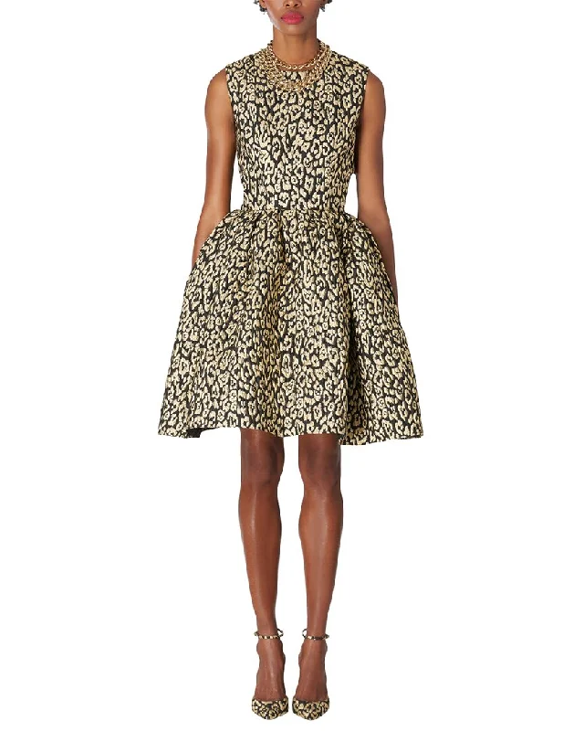 Carolina Herrera Full Skirt Mini Dress