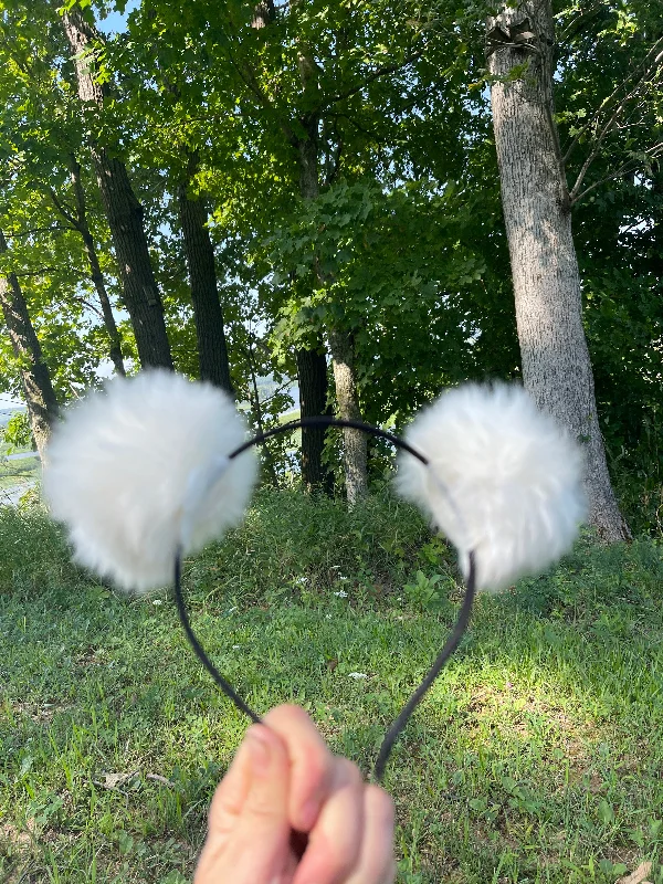 Fluffy Pom Pom Headband