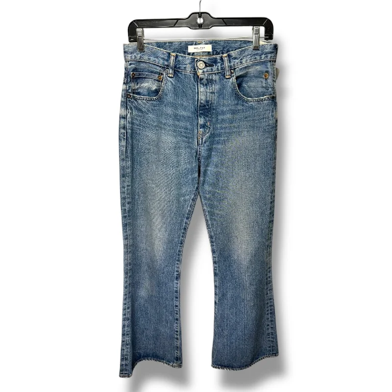 Jeans Flared By moussy In Blue Denim, Size: 4