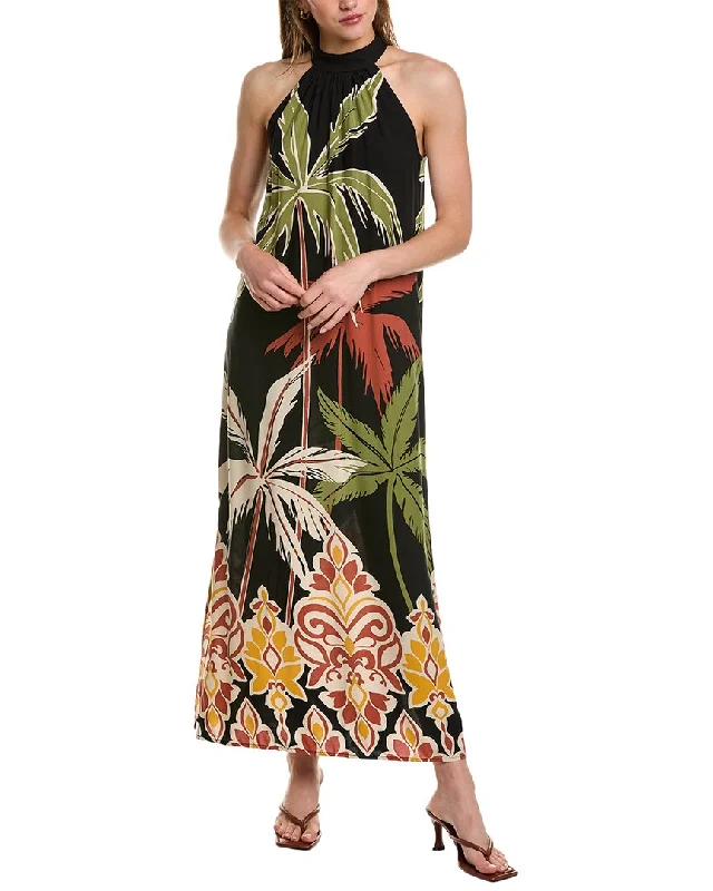 Vince Camuto Halter Sleeveless Maxi Dress