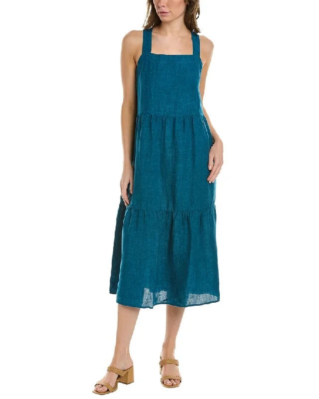 EILEEN FISHER Delave Tiered Midi Dress