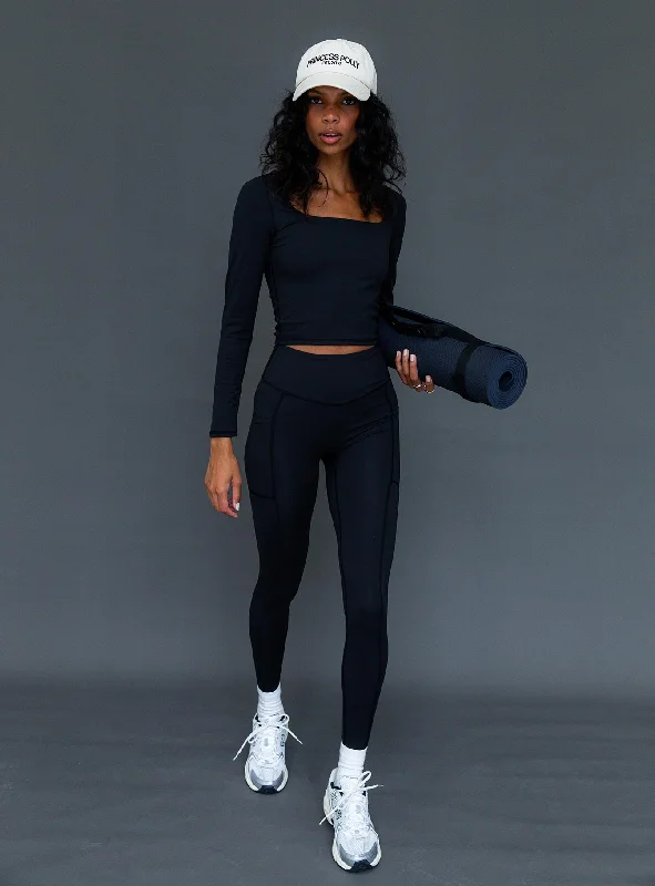 Unstoppable Activewear 7/8 Leggings Black