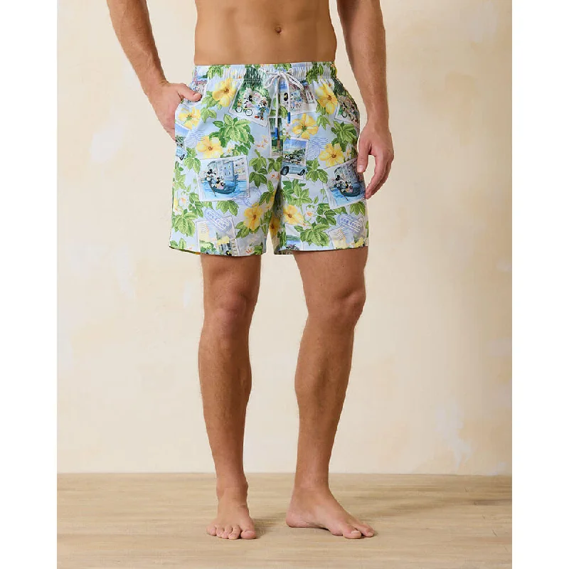 Tommy Bahama 6-Inch Disney Naples Postcard To Paradise Swim Trunks - Continental