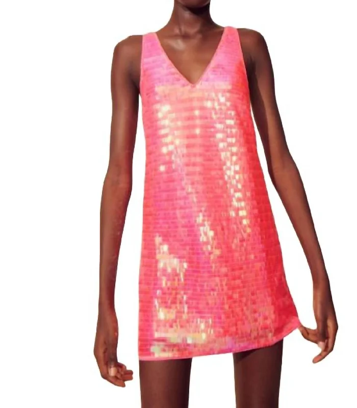 Dorah Mini Dress In Pink