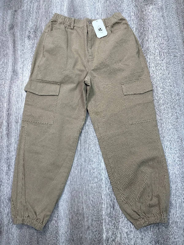 Pants Joggers By Elodie In Brown, Size: M