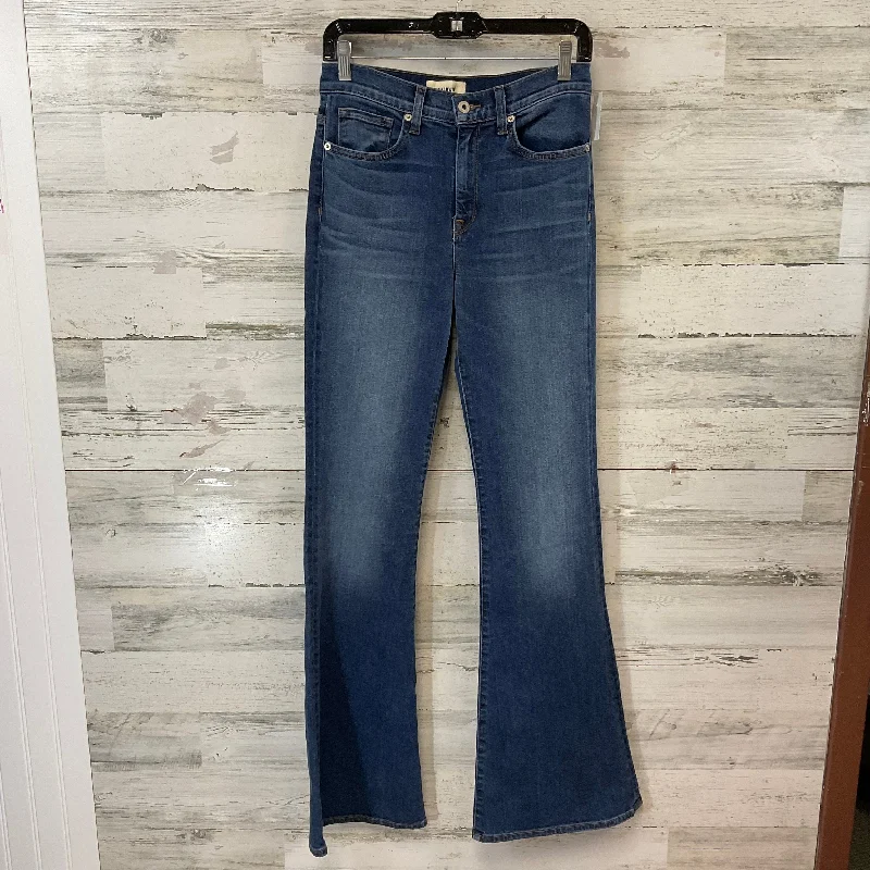 Jeans Flared By BALDWIN In Blue Denim, Size: 6